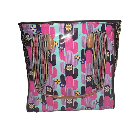 Consuela Bags Consuela Tote Cactuscheetah Print Poshmark